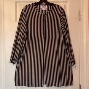 FLAX rayon/lycra 2 pc PANT SUIT